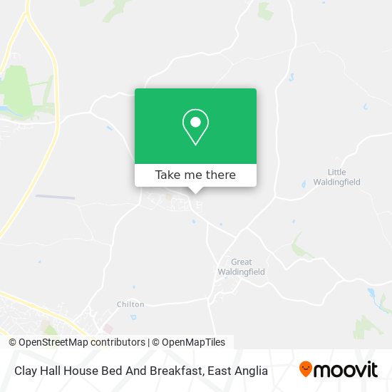 Clay Hall House Bed And Breakfast map