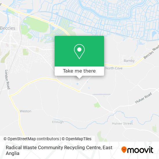 Radical Waste Community Recycling Centre map