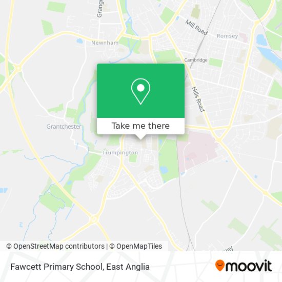 Fawcett Primary School map