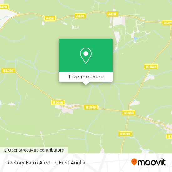 Rectory Farm Airstrip map