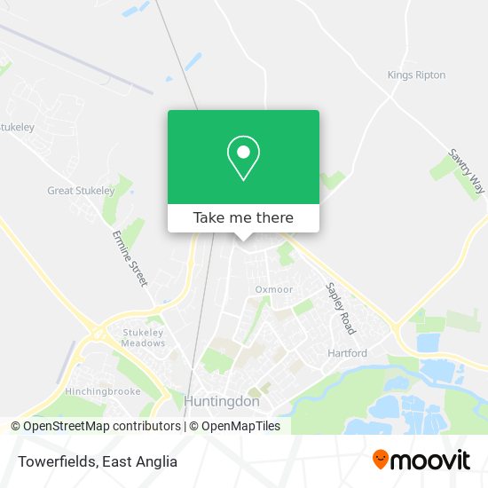 Towerfields map