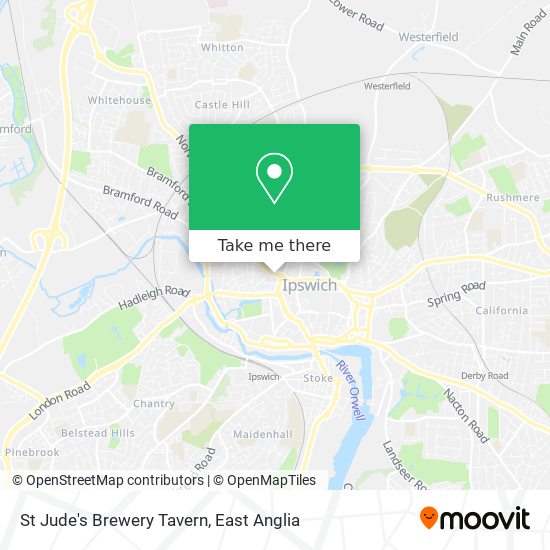 St Jude's Brewery Tavern map