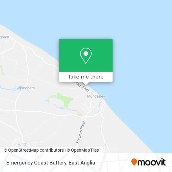 Emergency Coast Battery map