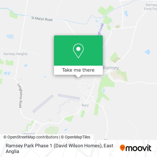 Ramsey Park Phase 1 (David Wilson Homes) map