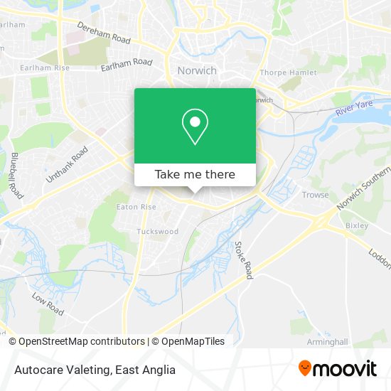 Autocare Valeting map