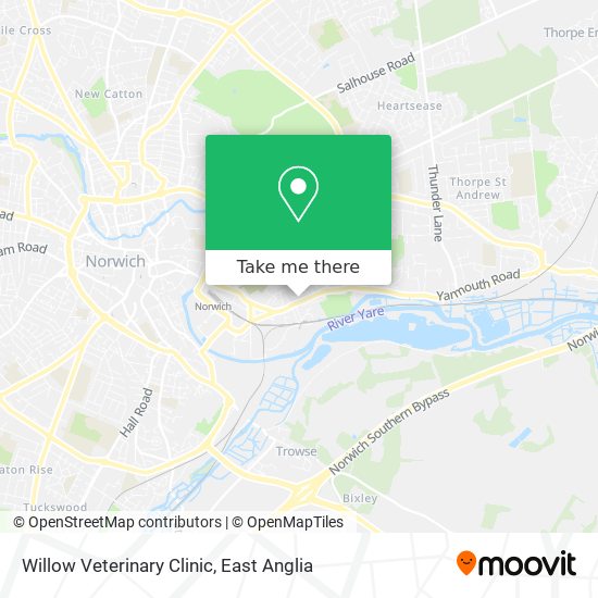 Willow Veterinary Clinic map