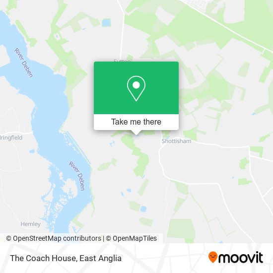The Coach House map