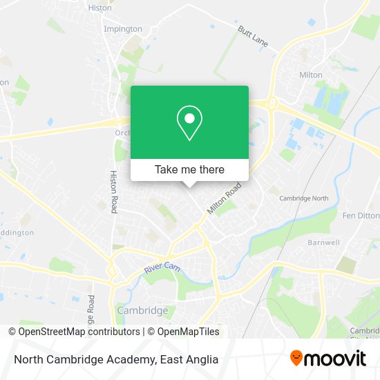 North Cambridge Academy map