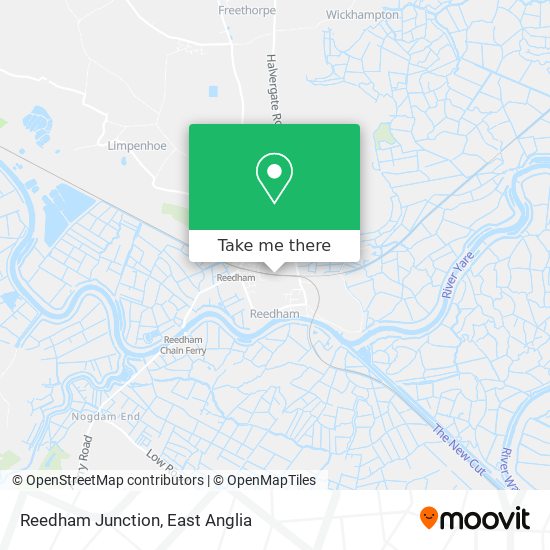 Reedham Junction map