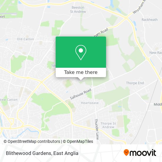 Blithewood Gardens map