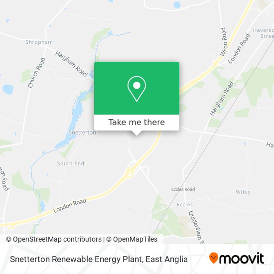 Snetterton Renewable Energy Plant map