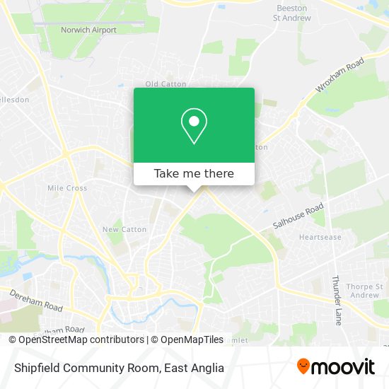 Shipfield Community Room map