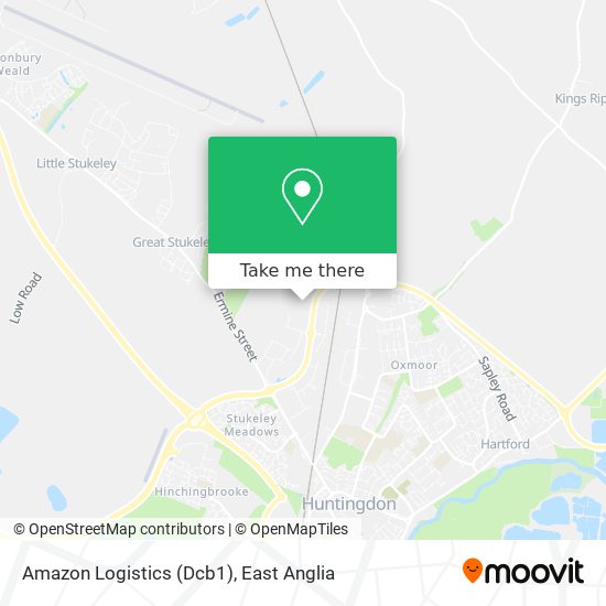 Amazon Logistics (Dcb1) map