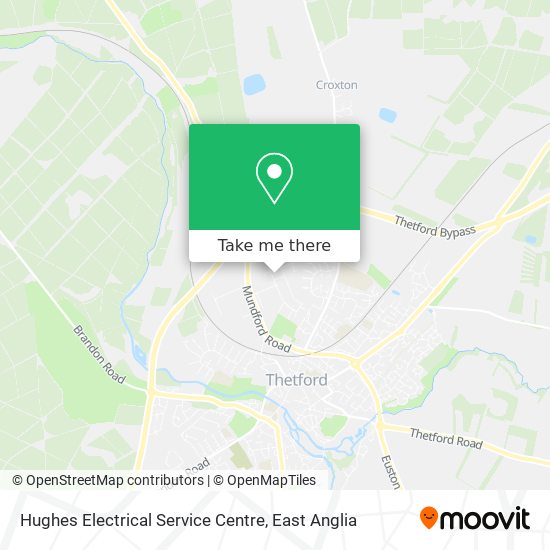 Hughes Electrical Service Centre map