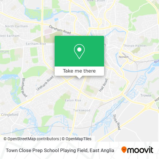 Town Close Prep School Playing Field map