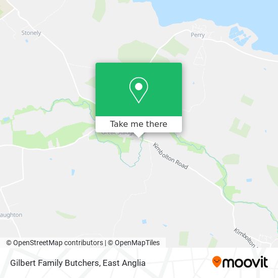 Gilbert Family Butchers map