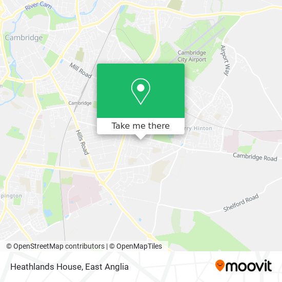 Heathlands House map