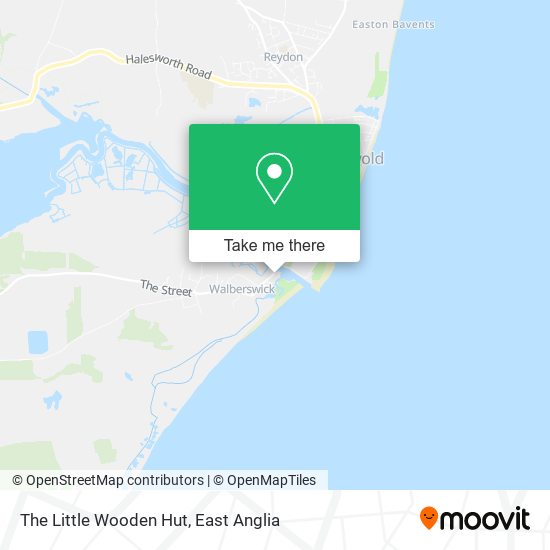 The Little Wooden Hut map