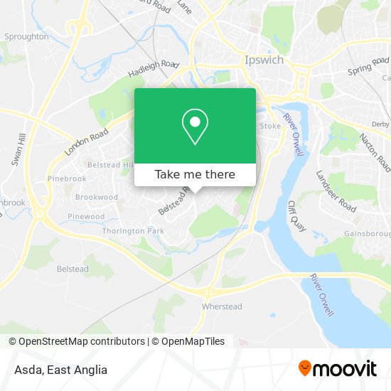 Asda map