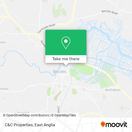 C&C Properties map