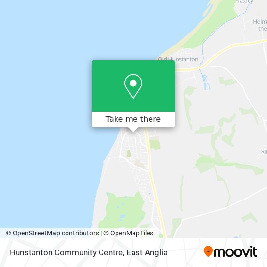 Hunstanton Community Centre map