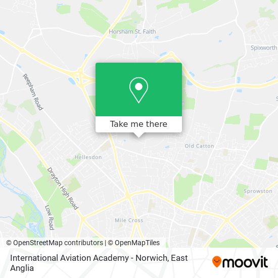 International Aviation Academy - Norwich map