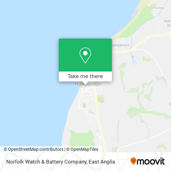 Norfolk Watch & Battery Company map