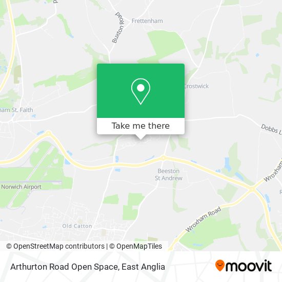 Arthurton Road Open Space map