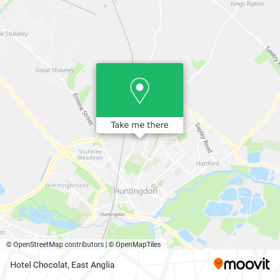 Hotel Chocolat map