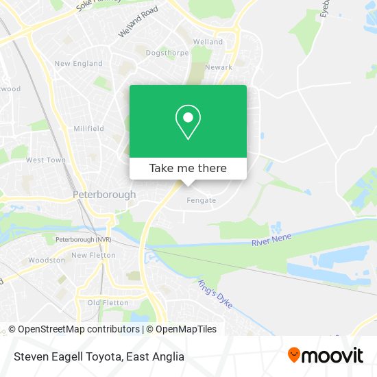 Steven Eagell Toyota map