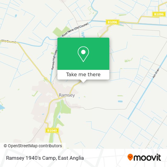 Ramsey 1940's Camp map