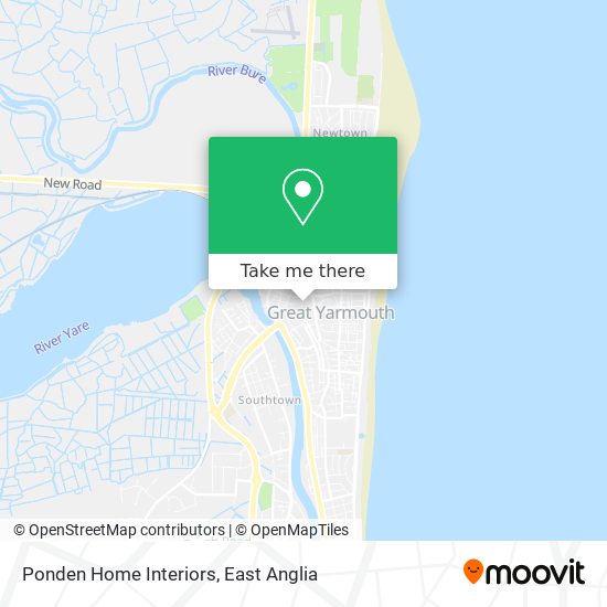 Ponden Home Interiors map