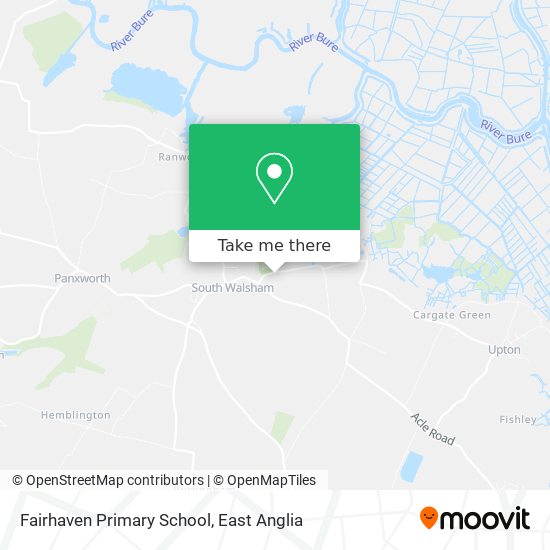 Fairhaven Primary School map