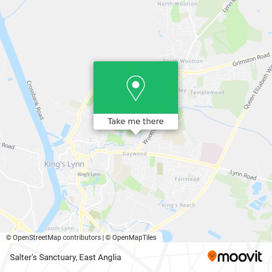 Salter's Sanctuary map