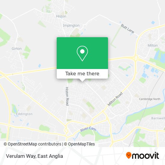 Verulam Way map