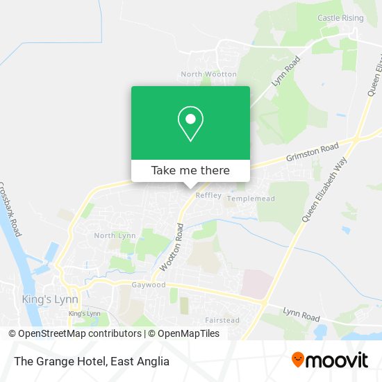 The Grange Hotel map