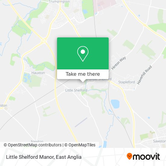 Little Shelford Manor map