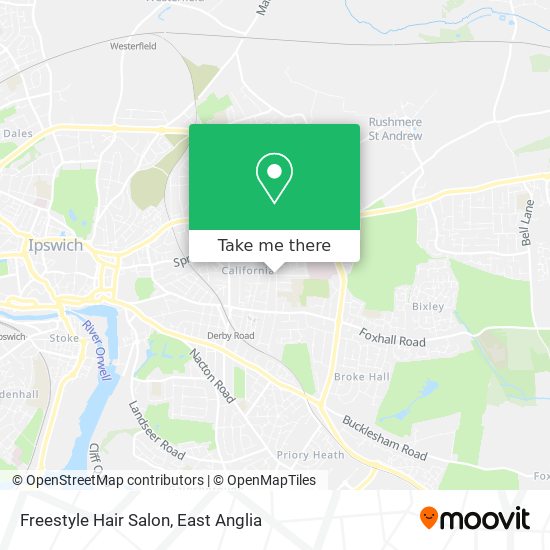 Freestyle Hair Salon map