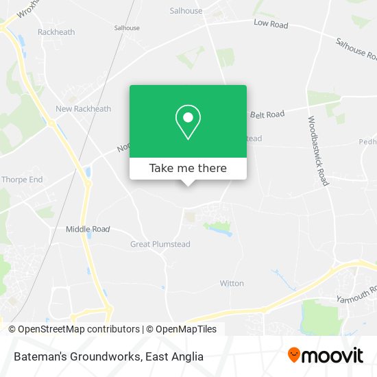 Bateman's Groundworks map