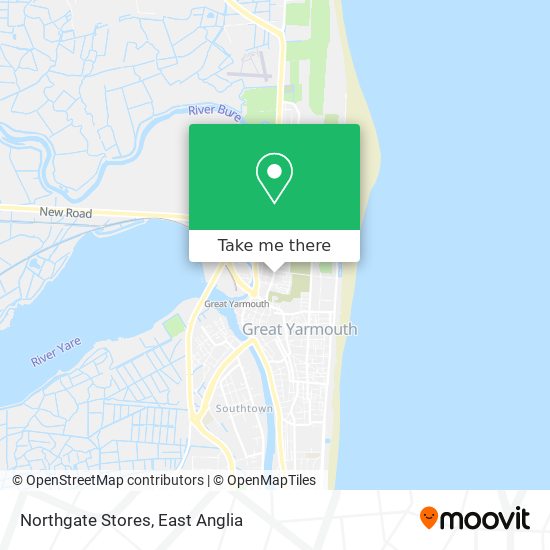 Northgate Stores map