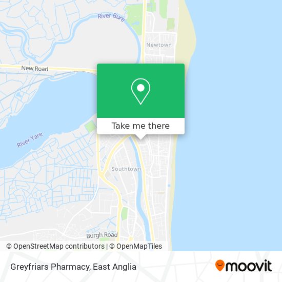Greyfriars Pharmacy map