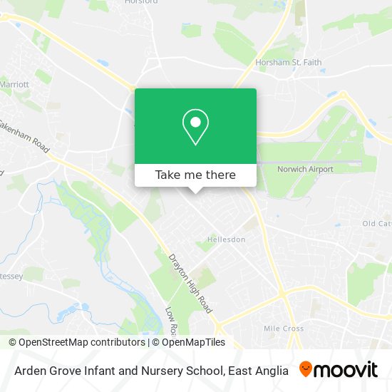 Arden Grove Infant and Nursery School map