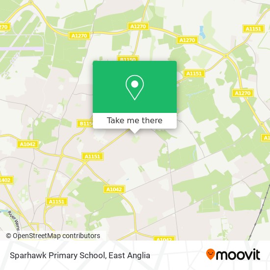 Sparhawk Primary School map