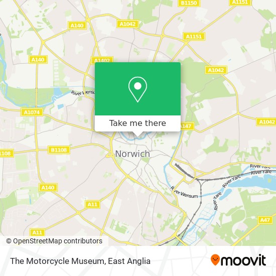The Motorcycle Museum map