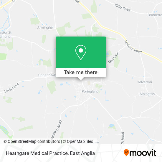 Heathgate Medical Practice map