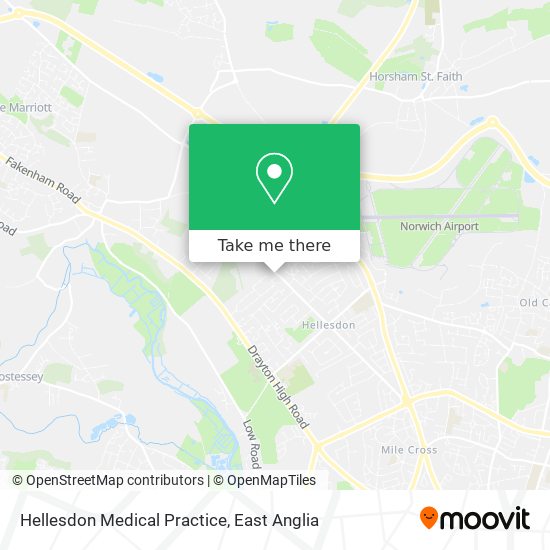 Hellesdon Medical Practice map