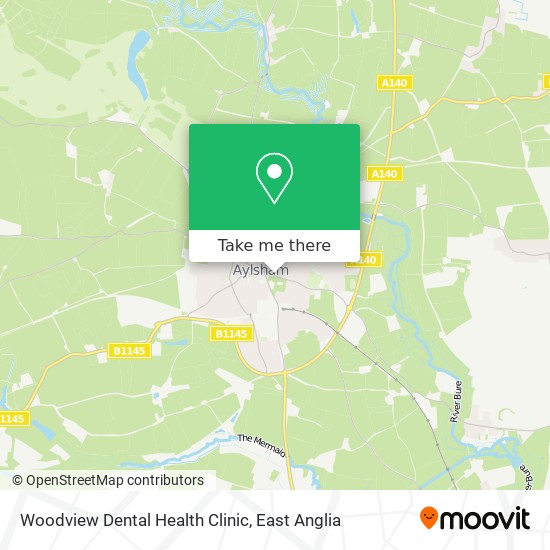 Woodview Dental Health Clinic map
