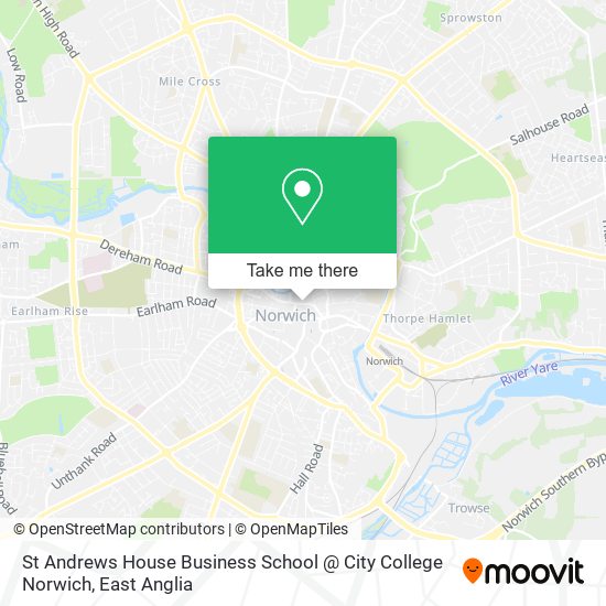 St Andrews House Business School @ City College Norwich map