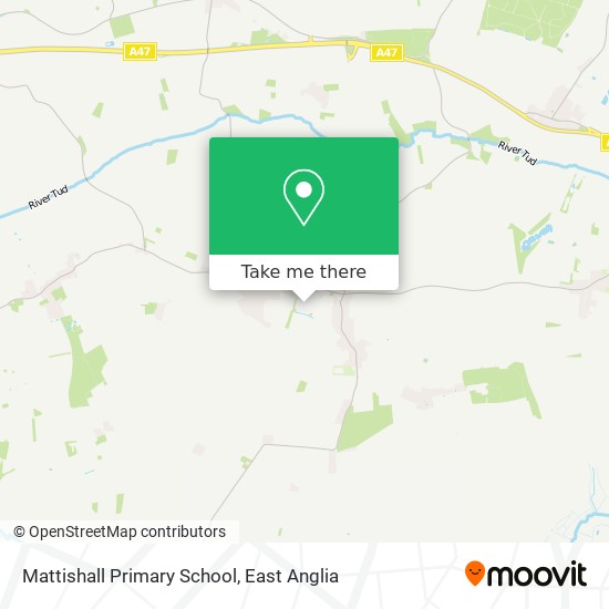 Mattishall Primary School map