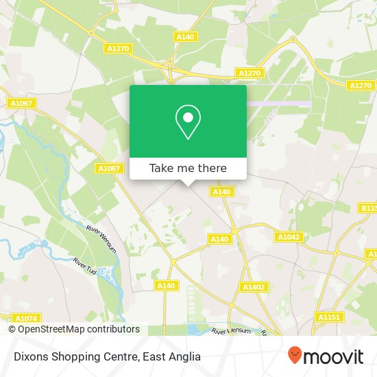 Dixons Shopping Centre map